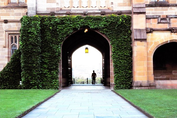 Vẻ đẹp của khu vườn cổ trong khuôn viên Đại học Sydney