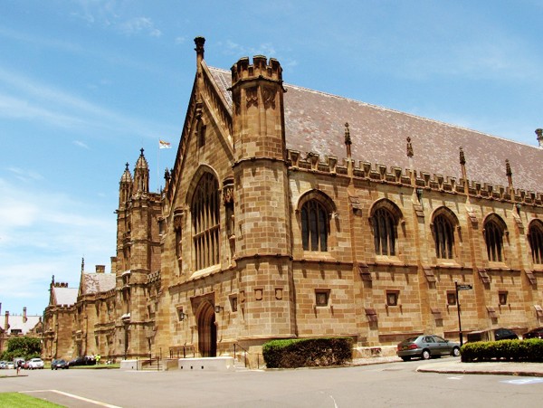 Vẻ đẹp của khu vườn cổ trong khuôn viên Đại học Sydney