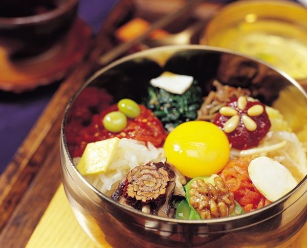 Món Bibimbap của Hàn Quốc Món Bibimbap của Hàn Quốc