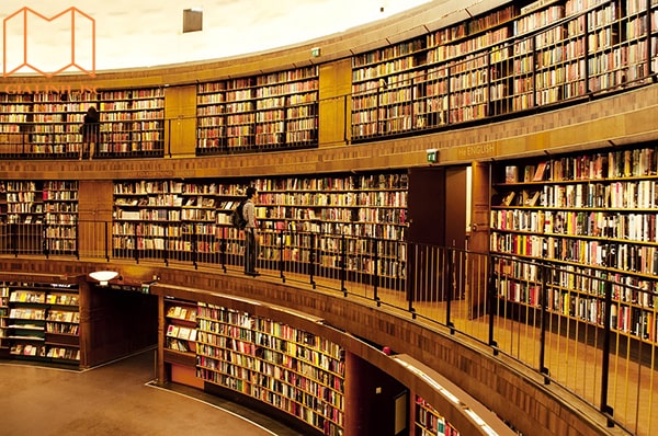 Học và mượn sách tại thư viện