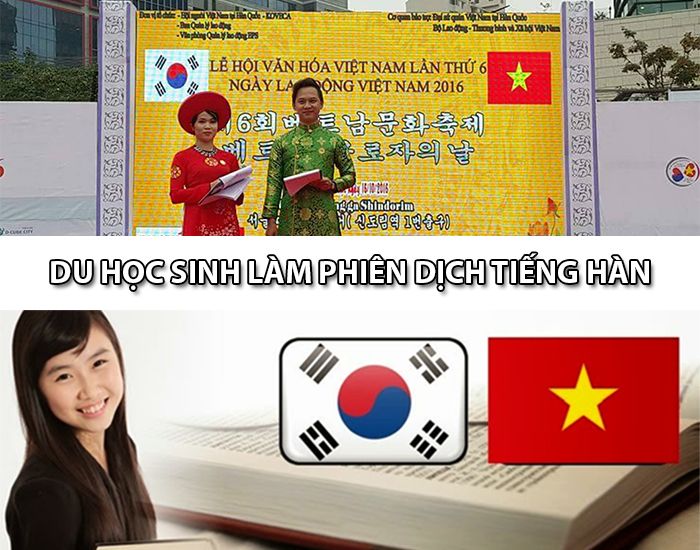 Phiên dịch tiếng Hàn - nguồn thu nhập khủng cho du học sinh Việt