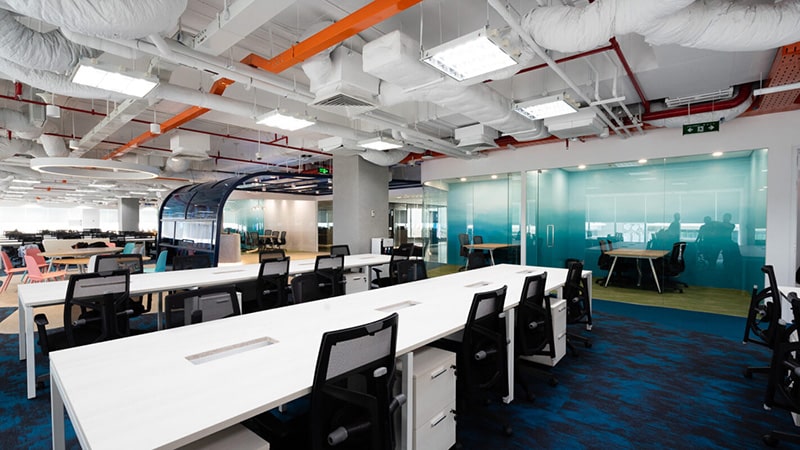 Phòng họp Tiki phong cách mở lấy ý tưởng từ biển cả