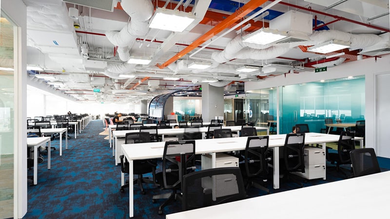 Phòng họp Tiki phong cách mở lấy ý tưởng từ biển cả